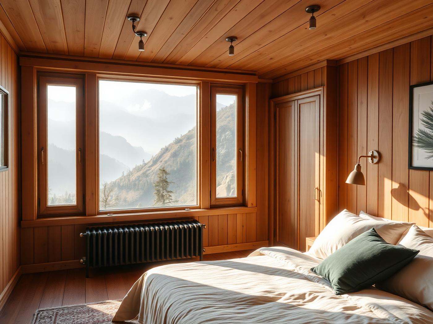Wake up inside the mountains